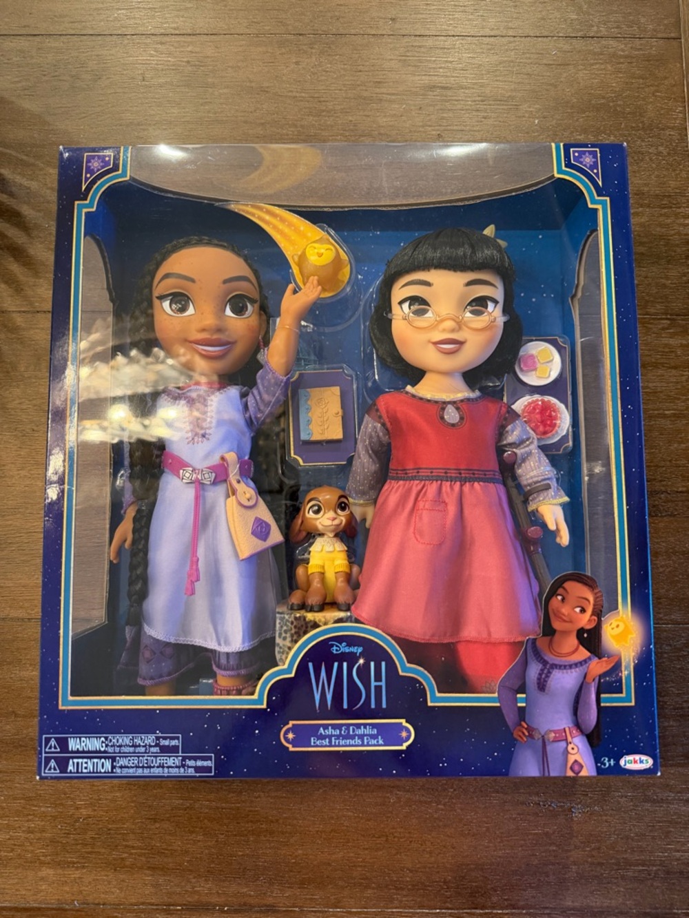 Disney Wish Asha & Dahlia Best Friends Doll Set - Purple, Pink